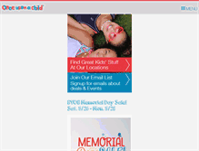 Tablet Screenshot of onceuponachildsanantonio.com